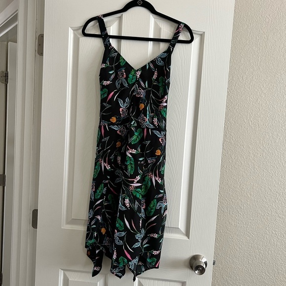A new day Tropical print dress - Picture 2 of 4